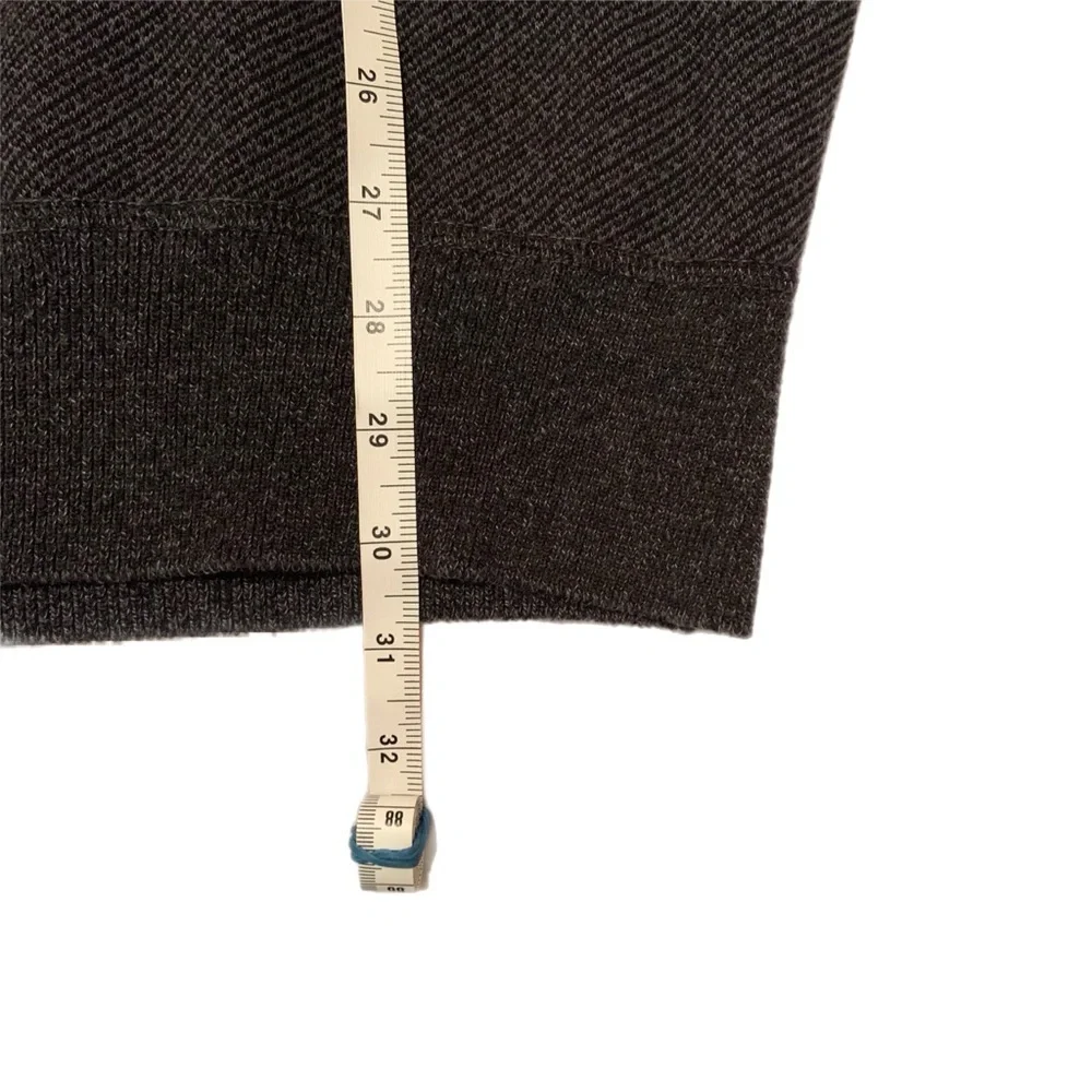 Robert Graham Charcoal Zip-Up Sweater